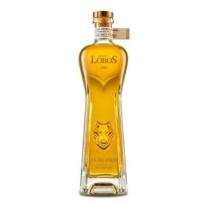 Lobos 1707 Extra Anejo Tequila - 750mL Bottle