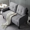 MAYEERTY 51.2¡±Loveseat Couch Modern Couch Loveseat Stylish Upholstered Sofa for Living Room - 4 of 4