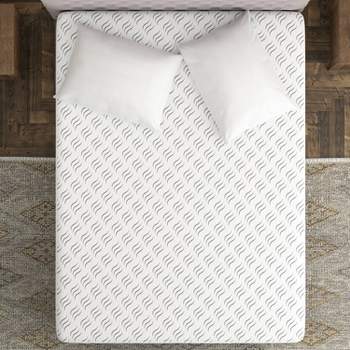 Sealy Cool Comfort Fitted Mattress Protector, Twin - White
