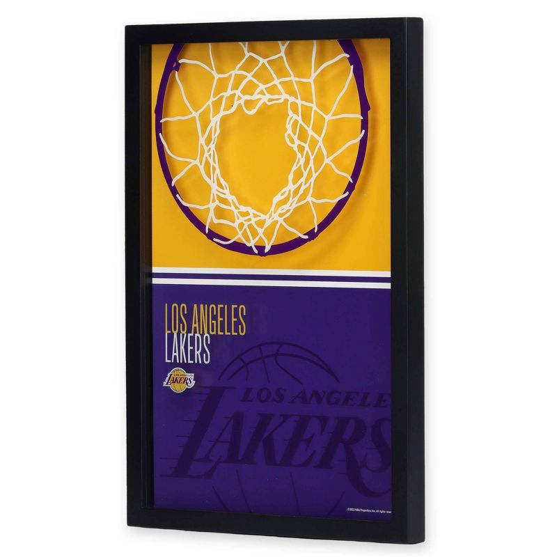 NBA Los Angeles Lakers Print-On Glass Wall Sign, 2 of 5