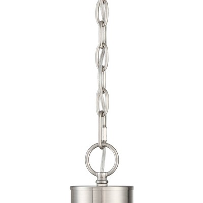 Brushed Nickel Graywood Wagon Wheel Chandelier with 8 Lights