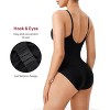 NEBILITY Shapewear Bodysuit for Women Tummy Control Body Shaper Seamless Sculpting Snatched Waist Trainer Body Suit - 3 of 4