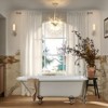 Rennnsan Finwyn 15"W 8-Light Sputnik Dandelion Crystal Modern Glam Dimmable Chandelier in Gold & Silver - 4 of 4