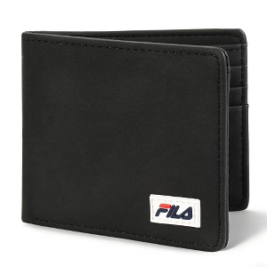 Fila Men’s Leather Minimalist Bifold Wallet - 1 of 4