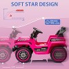12V Kids Ride On Truck Car, with Parent Remote Control, Twin 35W Motors, 3 Speeds, Spring Suspension, 3-5 Years Old Boy Girl Gift - 4 of 4