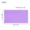 Unique Bargains Soft Touch DIY Art and Craft Projects EVA Foam Sheets 5 Pcs 35.4" x 19.7" - 2 of 4