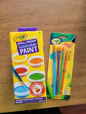 Crayola 6pc Color Wonder Paintbrush Pens Set : Target