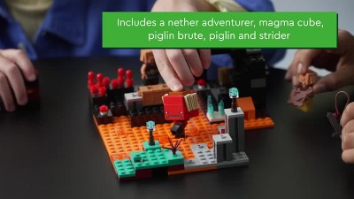 Lego Minecraft The Nether Bastion (21185) — Bright Bean Toys