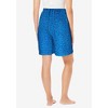 Dreams & Co. Plus Size Print Pajama Shorts - 3 of 4