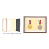 Unique Bargains Resin High-definition Glass Hollow Design Durable Medal Display Case - 3 of 4