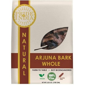 PRIDE OF INDIA Arjuna Bark Whole PACK of 1 - 3.53 Oz - 1 of 3