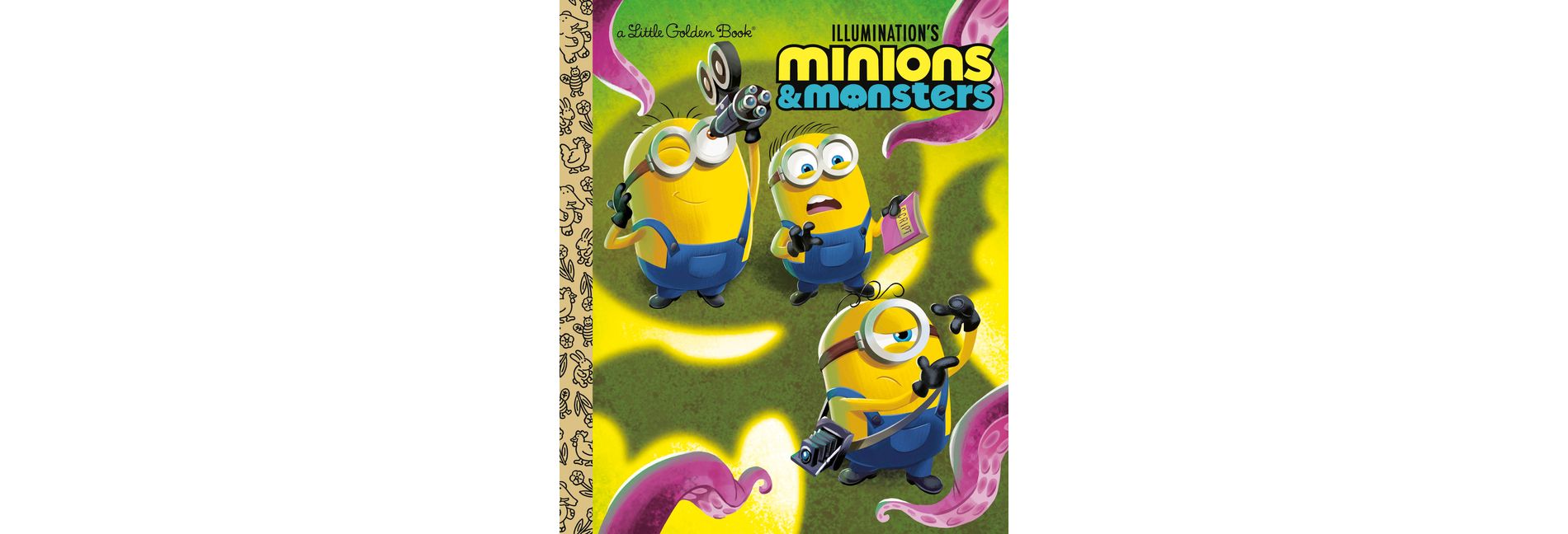 Illumination's Minions & Monsters Little Golden Book - by  Golden Books (Hardcover)