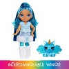 Rainbow High Littles Rainbow Fantasy Fairies + Pet - Sapphire, Blue 5.5" Small Doll & Fantasy Dog - 2 of 4