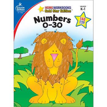 Numbers 0-30, Grades K - 1 - (Home Workbooks) (Paperback)