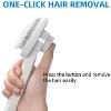 BABYYER Pet Grooming Brush - Gentle Slicker for Removing Loose Undercoat, Suitable for Cats and Dogs - 3 of 4