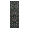 Lahome GST Intricate Floral Abundance Short Pile Velvet Rectangular Indoor Area Rug - 2 of 4