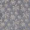 18"x18" Faux Fur Foil Snowflake Square Throw Pillow Gray/Gold - VCNY Home - 3 of 4