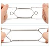 Unique Bargains Stainless Steel Invisible Design Wall Decorative Plate Hanger - 4 of 4