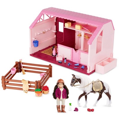 Lori Philippa's Horse & Stable Mini Doll & Equestrian Playset