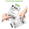 FLEXYVA Genuine 4x6 Direct Thermal Shipping Label 220 Labels/1 Roll, for FLEXYVA PL70E Shipping Label Printer, Strong Adhesive, Commercial Grade - 4 of 4