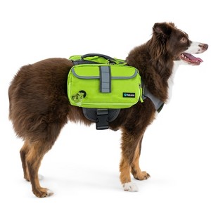 PetAmi Dog Backpack for Medium Large Dogs, Saddle Bag to Wear, Pet Harness Pack, Travel Hiking Walking Running Camping Training - 1 of 4