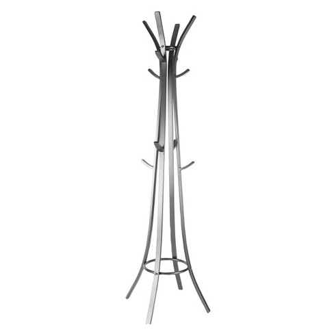 Modern Iron Coat Rack Silver Olivia May