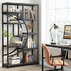 Tribesigns 5 Tier Etagere Bookcase, Freestanding Bookshelf with 9-Open Storage Shelf for Home Office - image 4 of 4