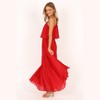 Petal and Pup Gia Pleated Halterneck Maxi Dress - 4 of 4