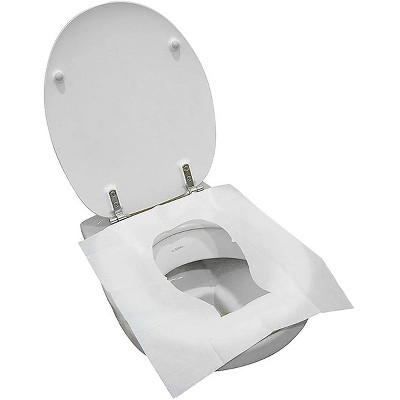 Biodegradable Sanitary Disposable Tissue Toilet Seat Covers, One Size