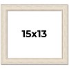 PosterPalooza | Weathered White Picture Frame - UV Acrylic, Backing Board, Hanging Hardware Included - 2 of 4