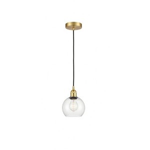 Athens - 1 Light Mini Pendant In Industrial Style-8.88 Inches Tall and 6 Inches Wide - 1 of 1