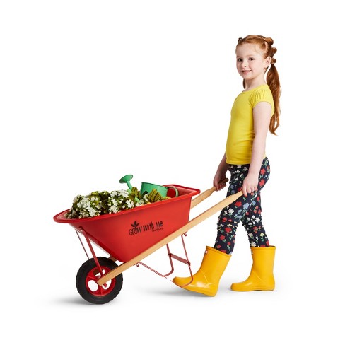 Hearthsong Grow With Me Child s Wheelbarrow Target