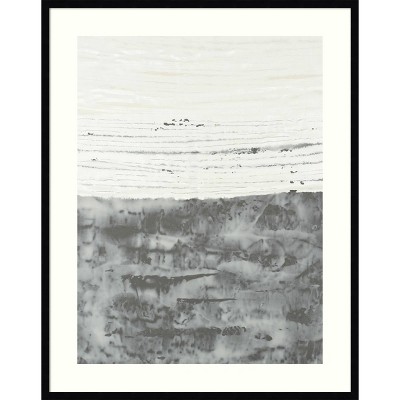 32" x 41" Silicates II by Vanna Lam Framed Wall Art Print Black - Amanti Art