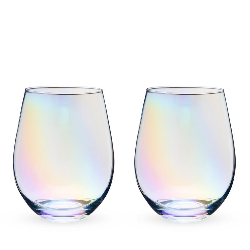 Twine Luster Stemless Champagne Glasses, Set of 2, 1 of 12