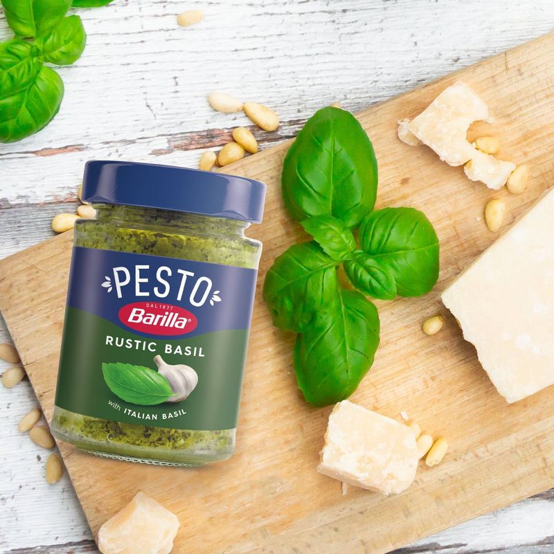 Barilla Rustic Basil Pesto Sauce - 6.5oz, 4 of 8