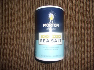 Morton Iodized Sea Salt - 26oz : Target