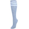 CTM Women's Julietta Fashion Knee-High Striped Socks (1 Pair) - 2 of 4