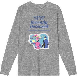 Beetlejuice Handbook For The Recently Deceased Adult Long Sleeve Tee - 1 of 2