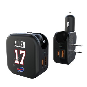 NFL Buffalo Bills Players Game Tactic 18-Watt 2 in 1 USB A/C Charger - 1 of 3
