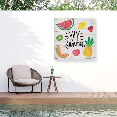 "Summer Bounty 2" Outdoor Canvas