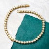 Ross-Simons Bezel-Set Mother-Of-Pearl Necklace in 18kt Gold Over Sterling - 2 of 3