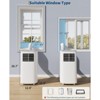 Portable Air Conditioner, 8000 BTU for Rooms up to 450 Sq. Ft., Remote & Auto Evaporation, Compact AC for Apartment. - 3 of 4
