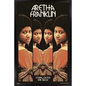 Trends International Aretha Franklin - Reflect Framed Wall Poster Prints - 1 of 4