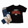 The Juniper Shop In My Football Era - Red Toddler Short Sleeve Tee - 3 of 4