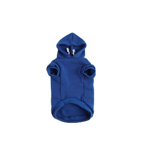 Unique Bargains Winter Spring Fall Dog Hooded Sweatshirt - 1 of 4