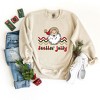 Simply Sage Market Women's Graphic Sweatshirt Feelin' Jolly Stripes - 3 of 4