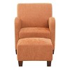 Aiden Chair and Ottoman - OSP Home Furnishings - image 2 of 4