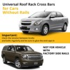 Roof Rack Cross Bars, Chevy Suburban Cross Bars - 2015-2020 Tahoe Compatible for Cargo, Luggage, Kayak, Bike - 3 of 4