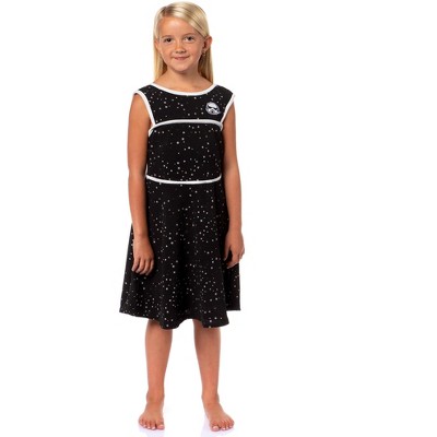 STAR WARS Girls Tsum Tsum Stormtrooper Youth Kids Skater Dress