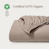Organic Cotton Jersey Fitted Sheet by Bare Home - 2 of 4
